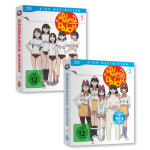 Azumanga Daioh Volume 1 und 2 Blu-ray