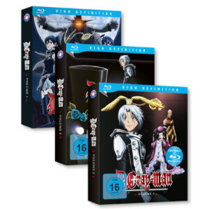 D.Gray-Man Volume 1 bis 3 Blu-ray