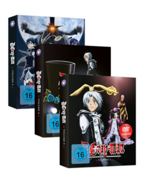 D.Gray-Man Volume 1 bis 3 DVD