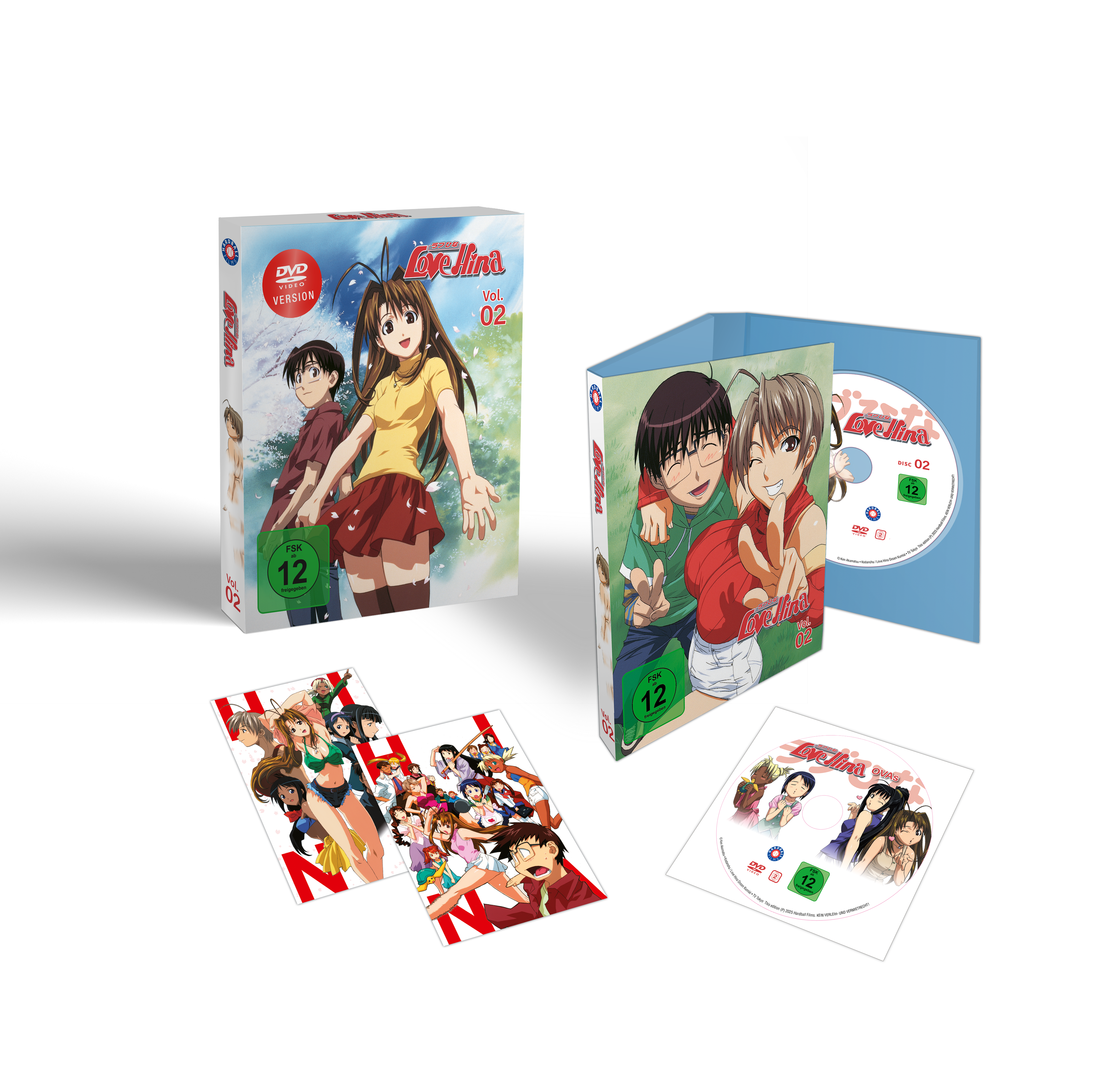 Komplettansicht Love Hina Vol.2
