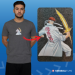 T-Shirt Regular - Yu Yu Hakusho - Motiv 1