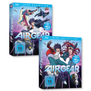 Air Gear Volume 1 und 2 Blu-ray