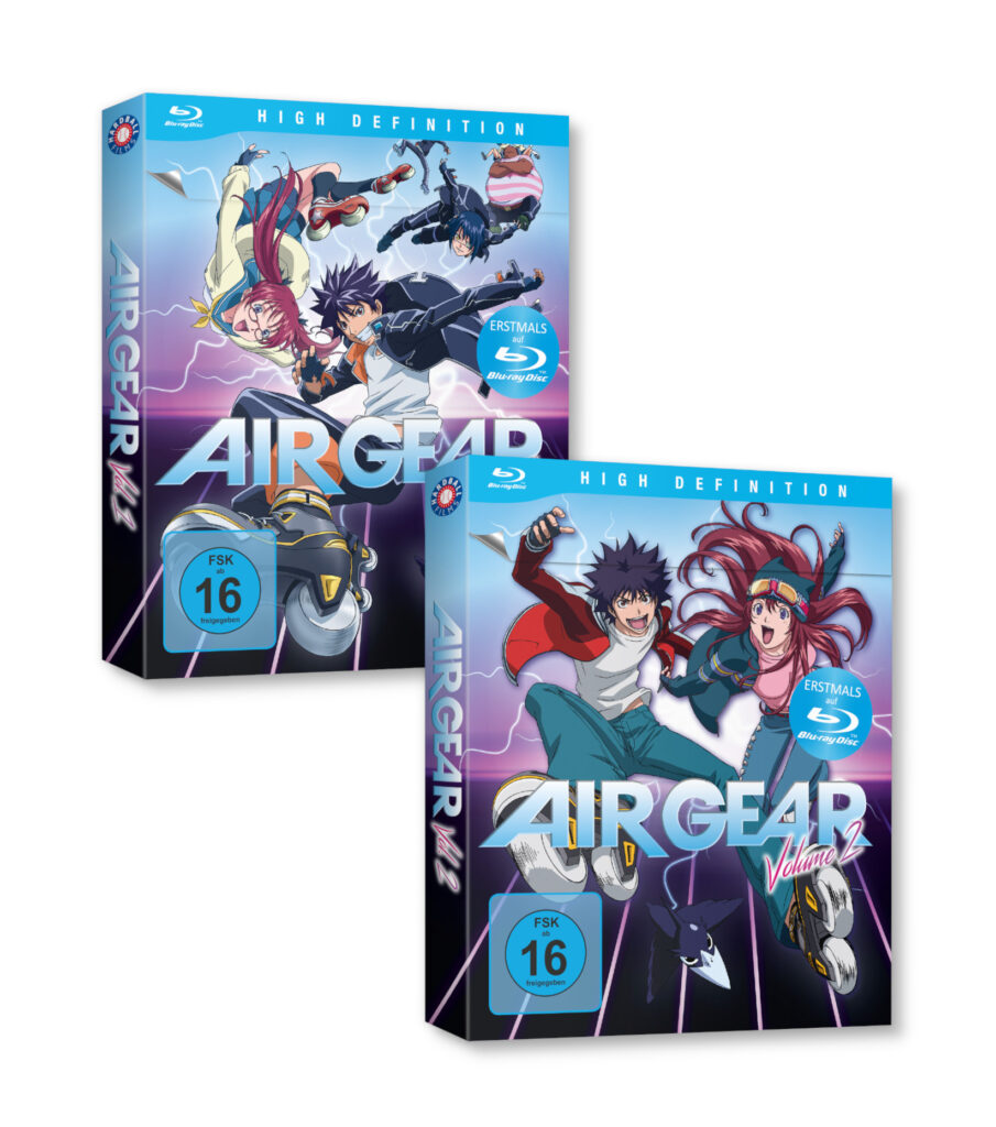 Air Gear Volume 1 und 2 Blu-ray