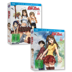 Love Hina Volume 1 und 2 Blu-ray