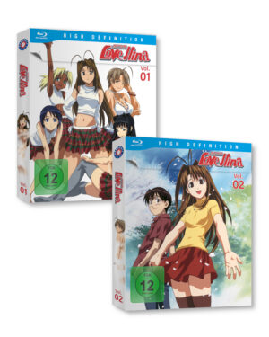 Love Hina Volume 1 und 2 Blu-ray