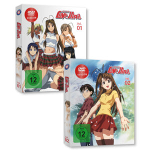 Love Hina Volume 1 und 2 DVD