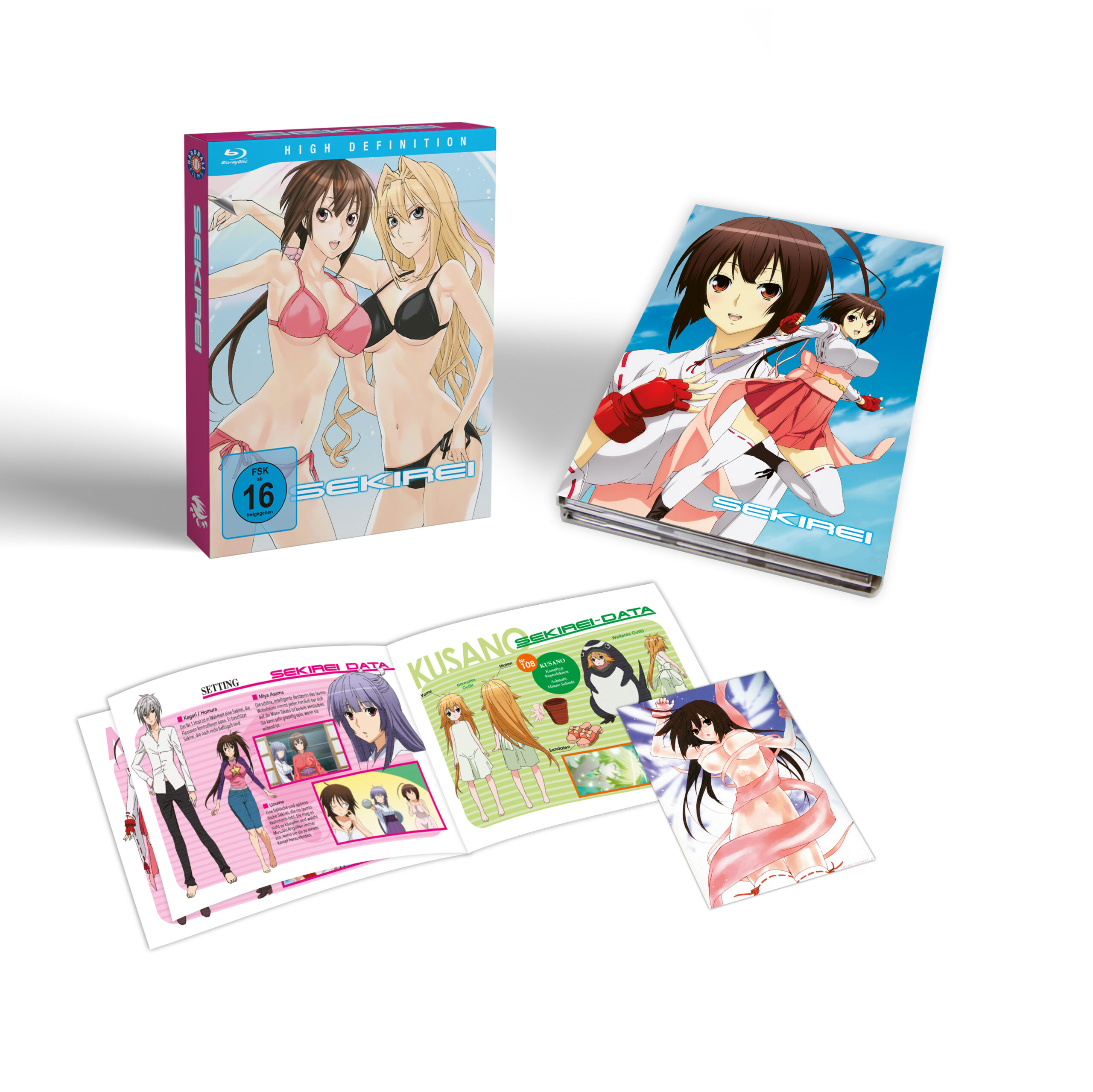 Sekirei Gesamtausgabe mit Booklet und Art Card
