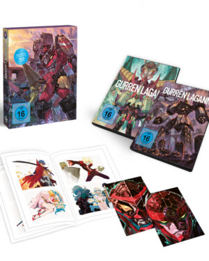 Gurren Lagann Gesamtausgabe mit Booklet und 2 Art Cards