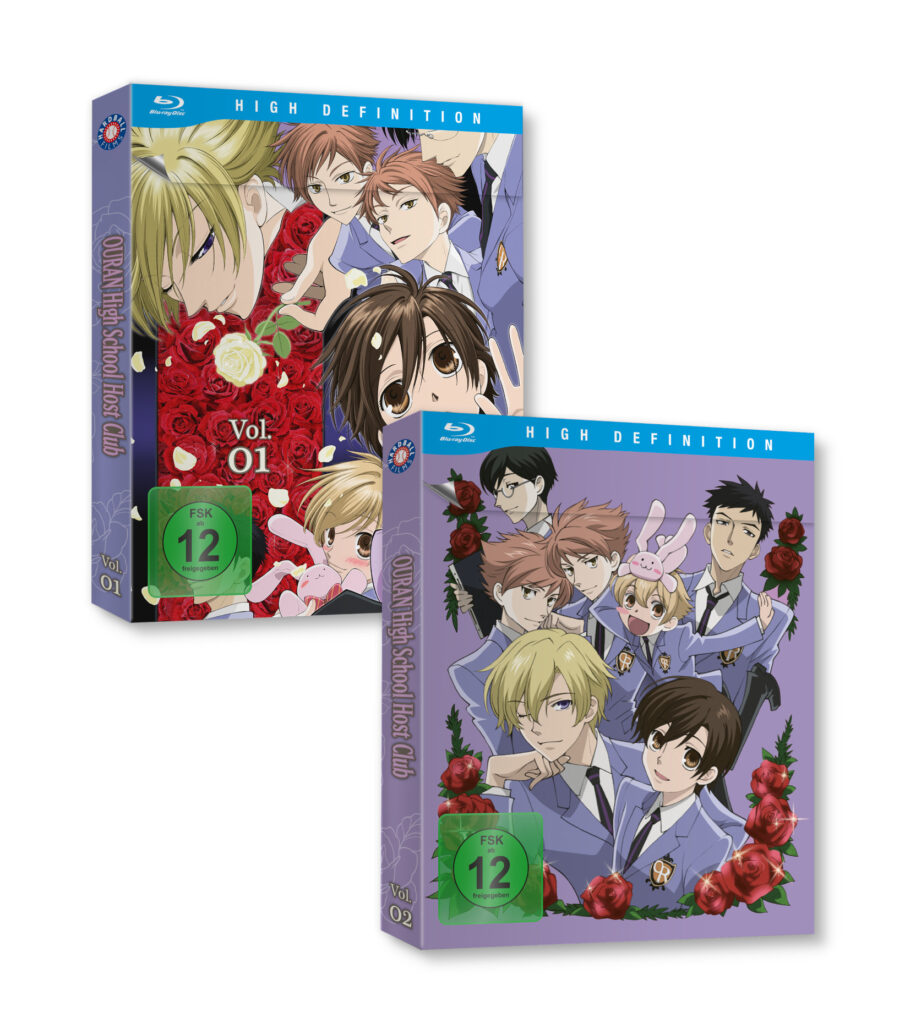 Ouran High School Host Club Volume 1 und 2 Blu-ray