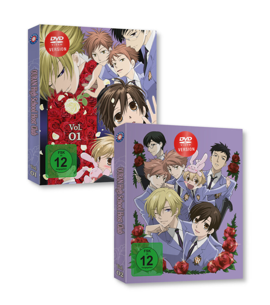 Ouran High School Host Club Volume 1 und 2 DVD